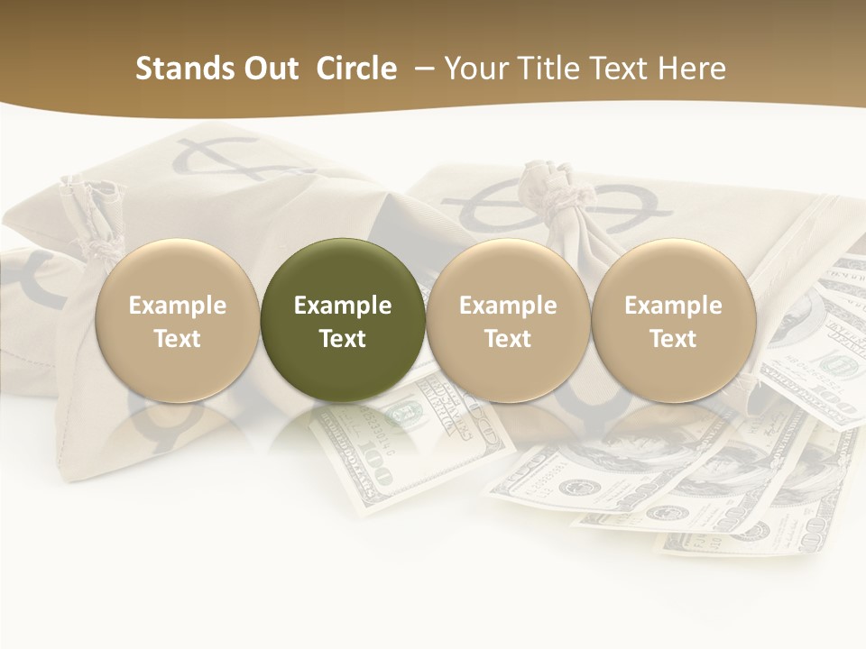 Lottery Trade Market PowerPoint Template