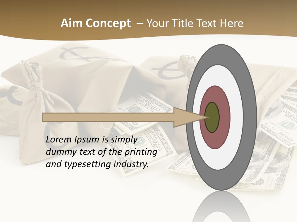 Lottery Trade Market PowerPoint Template