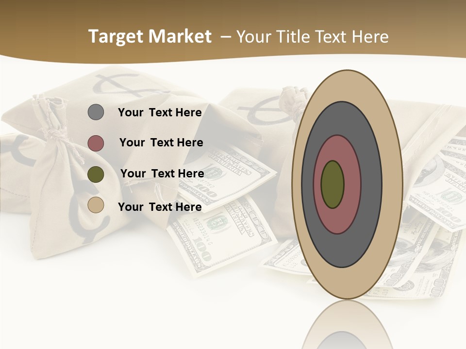 Lottery Trade Market PowerPoint Template