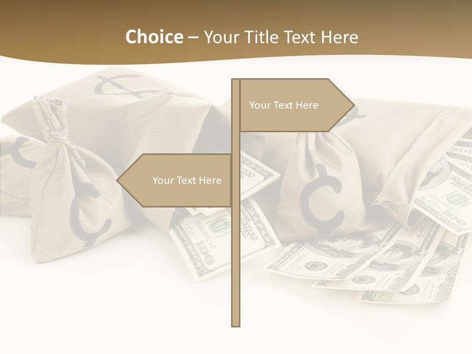 Lottery Trade Market PowerPoint Template