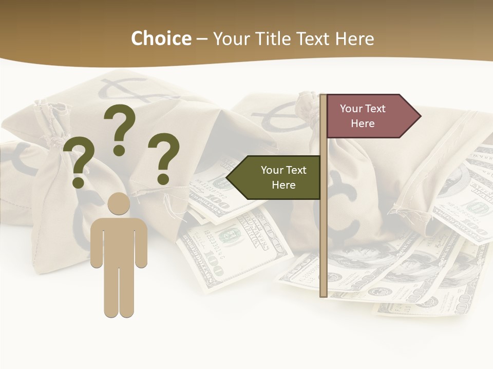 Lottery Trade Market PowerPoint Template