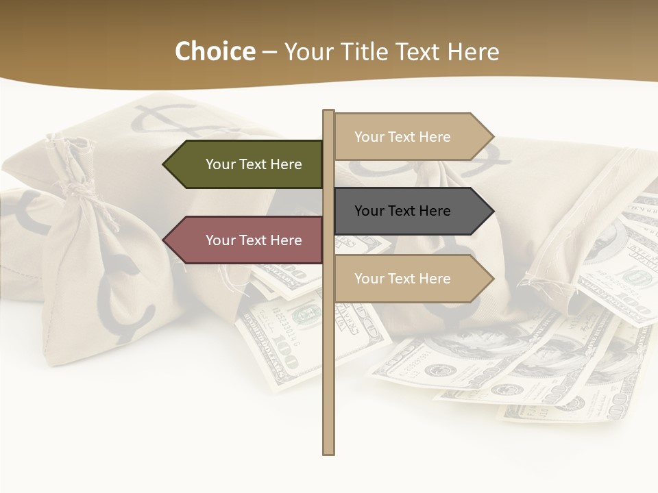 Lottery Trade Market PowerPoint Template