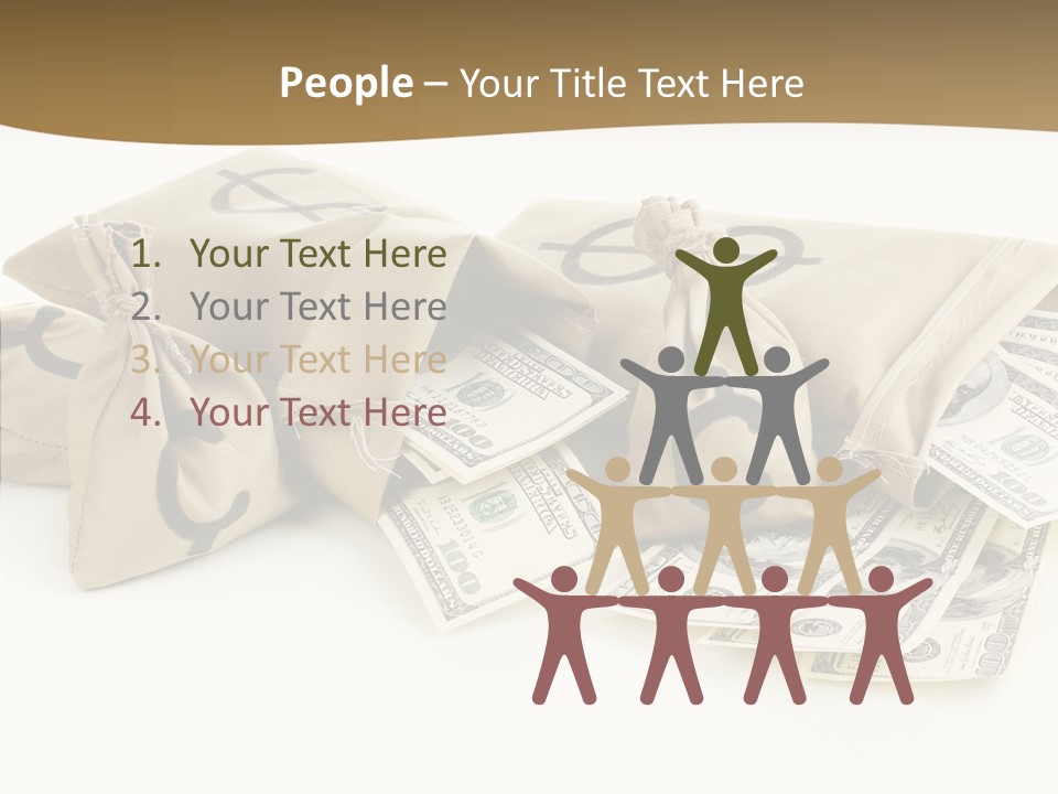 Lottery Trade Market PowerPoint Template