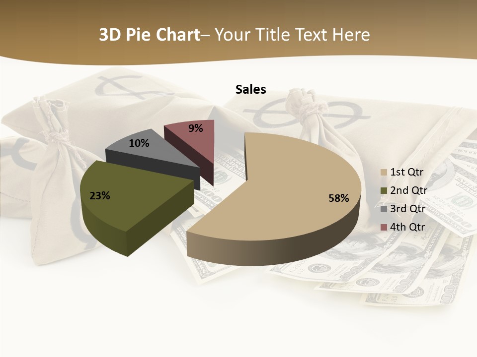 Lottery Trade Market PowerPoint Template
