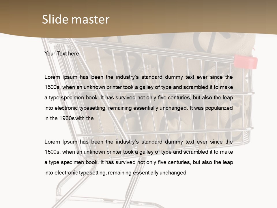 Sign Canvas Purchase PowerPoint Template