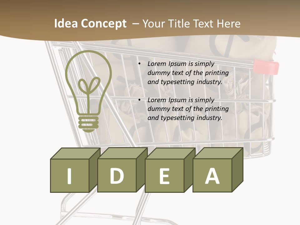 Sign Canvas Purchase PowerPoint Template