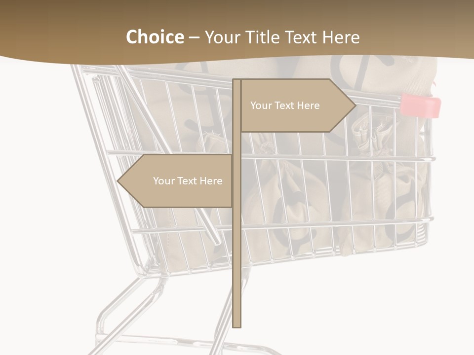 Sign Canvas Purchase PowerPoint Template