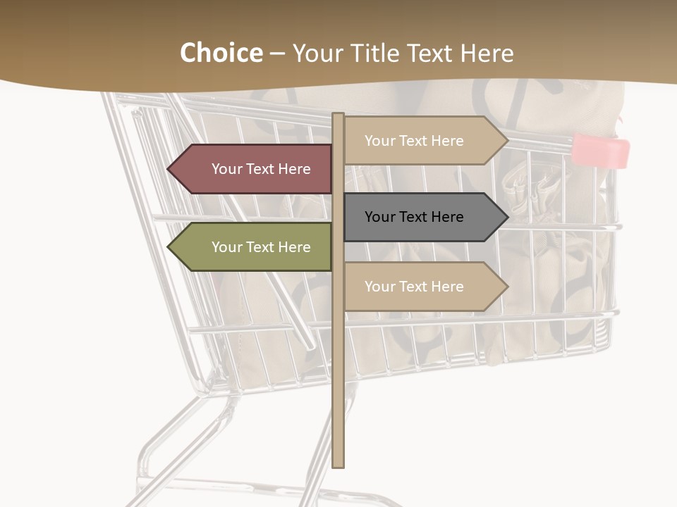 Sign Canvas Purchase PowerPoint Template