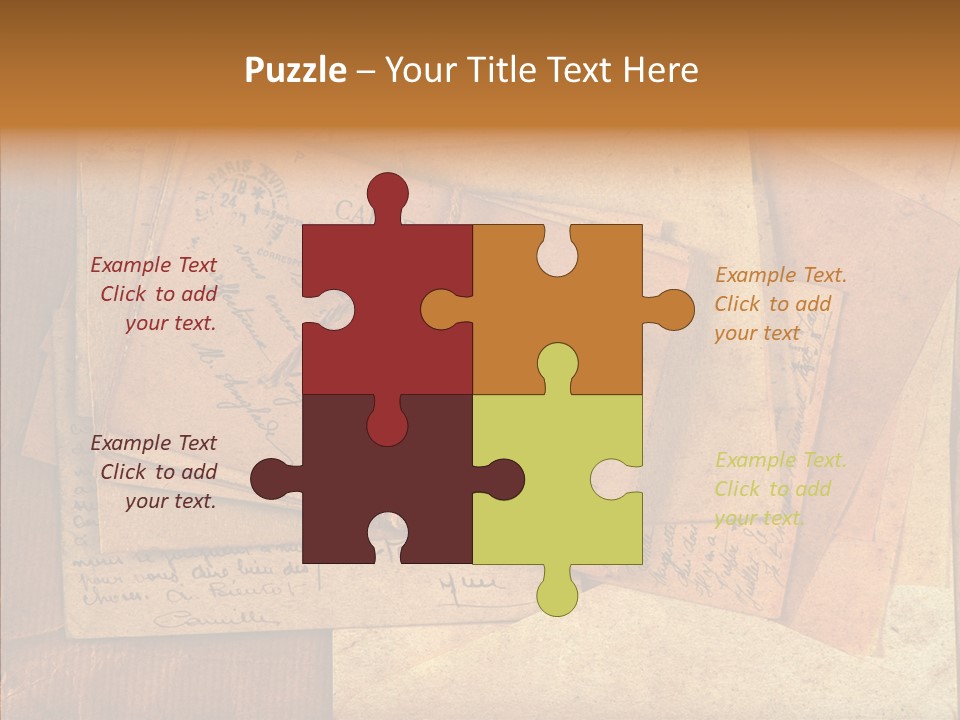 Vintage Paper Grungy PowerPoint Template