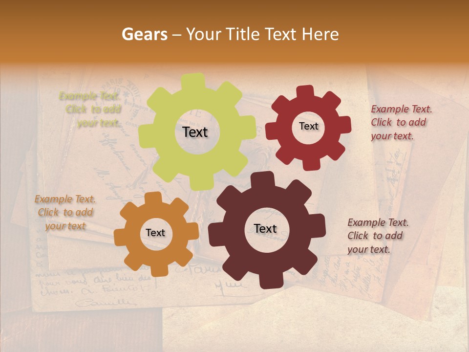 Vintage Paper Grungy PowerPoint Template