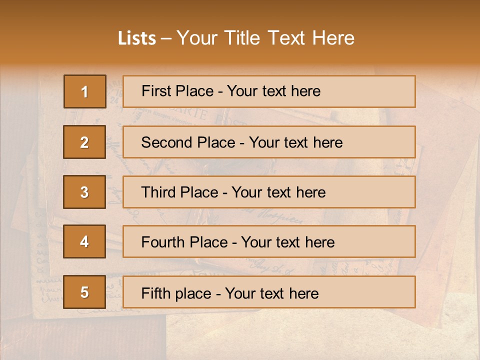 Vintage Paper Grungy PowerPoint Template