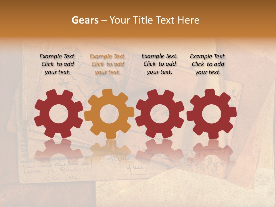 Vintage Paper Grungy PowerPoint Template