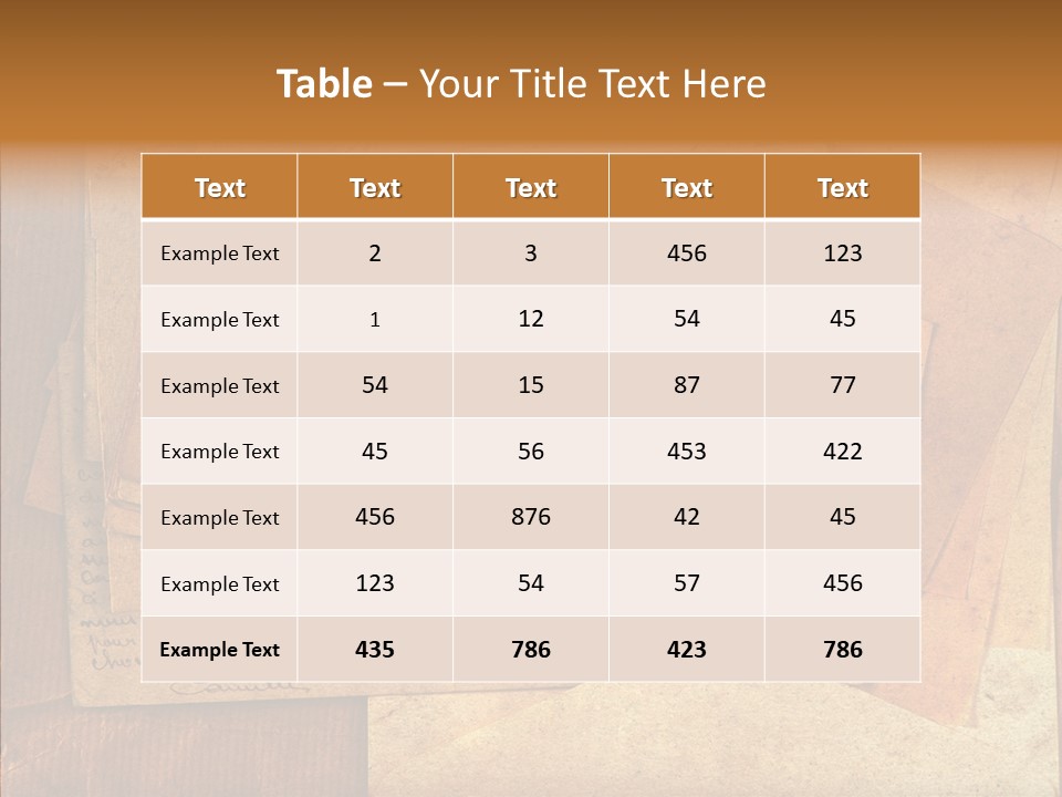 Vintage Paper Grungy PowerPoint Template