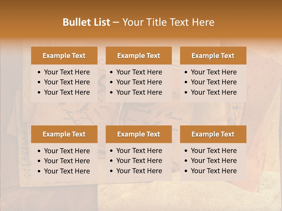 Vintage Paper Grungy PowerPoint Template