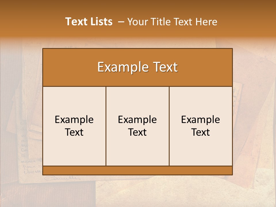 Vintage Paper Grungy PowerPoint Template
