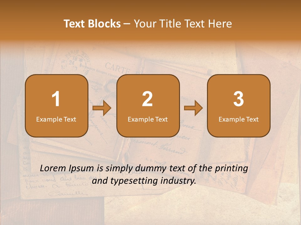 Vintage Paper Grungy PowerPoint Template