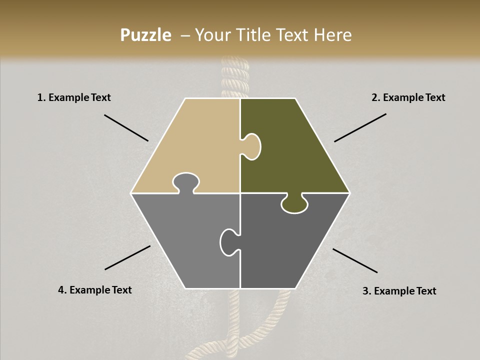 Capital Knot Hangman PowerPoint Template