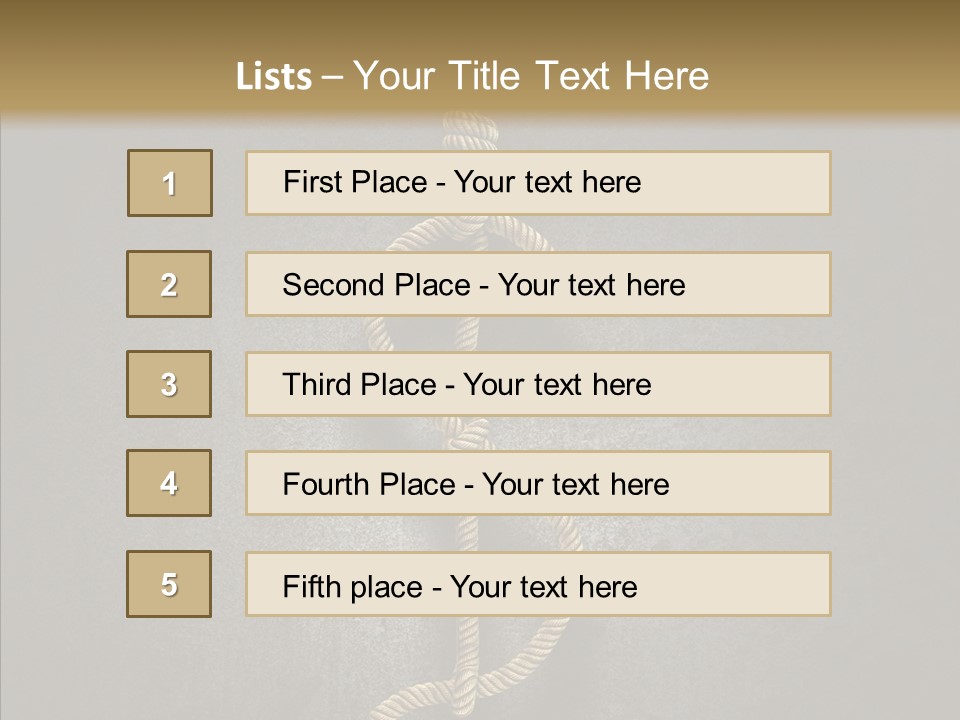 Capital Knot Hangman PowerPoint Template