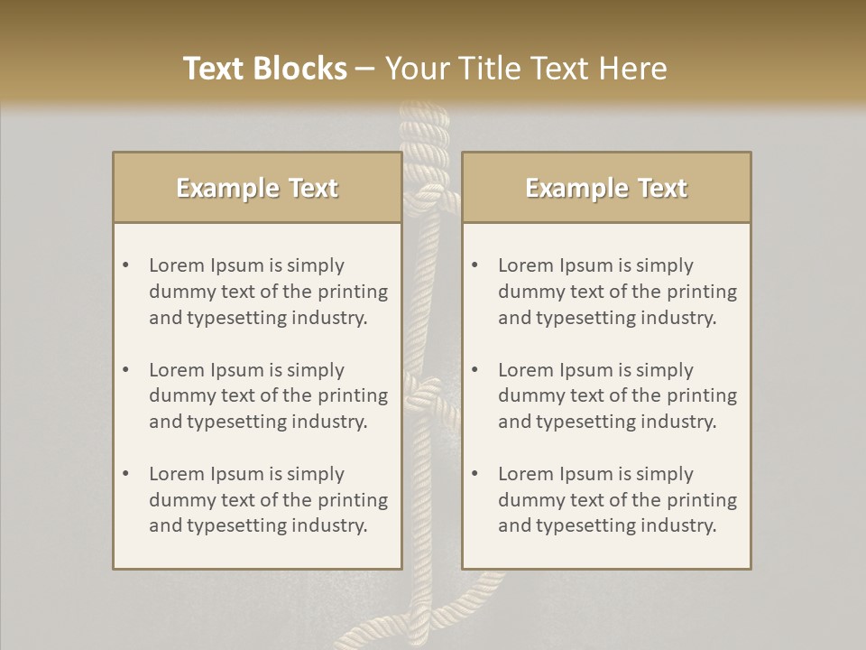 Capital Knot Hangman PowerPoint Template