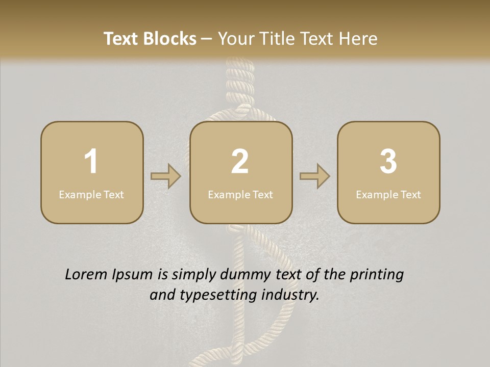 Capital Knot Hangman PowerPoint Template