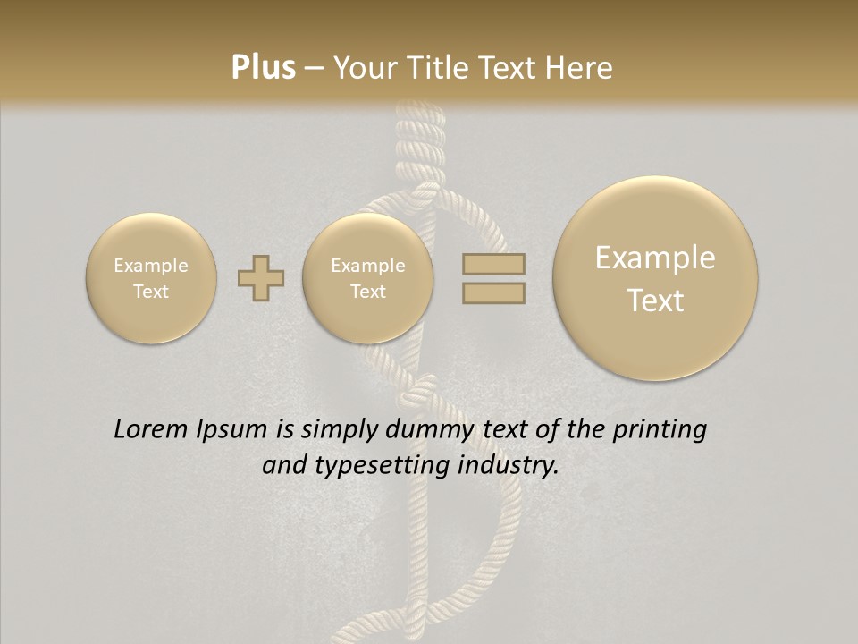 Capital Knot Hangman PowerPoint Template