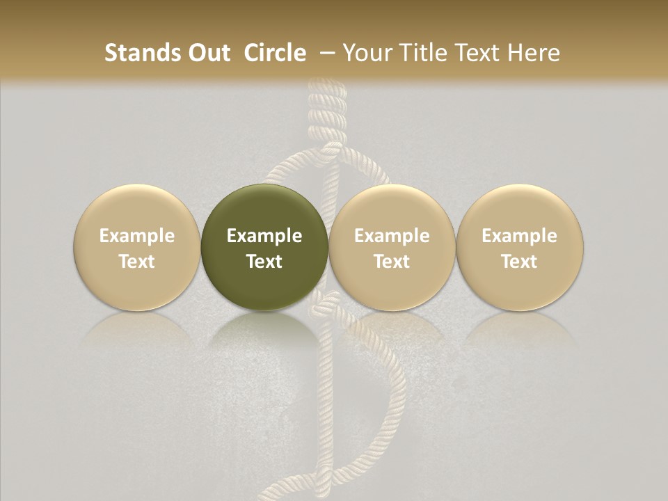 Capital Knot Hangman PowerPoint Template