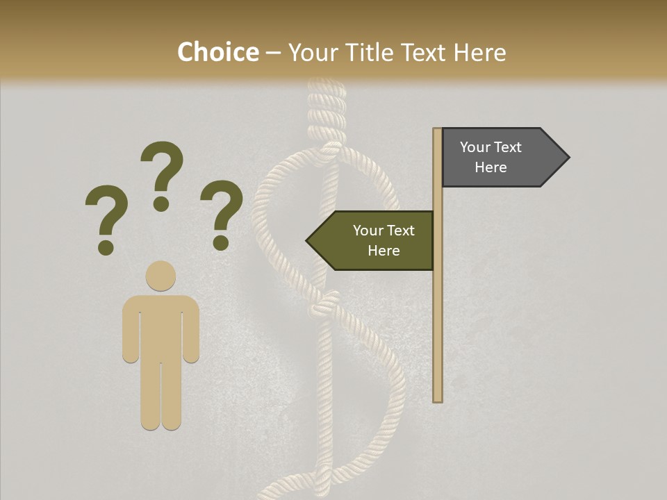 Capital Knot Hangman PowerPoint Template