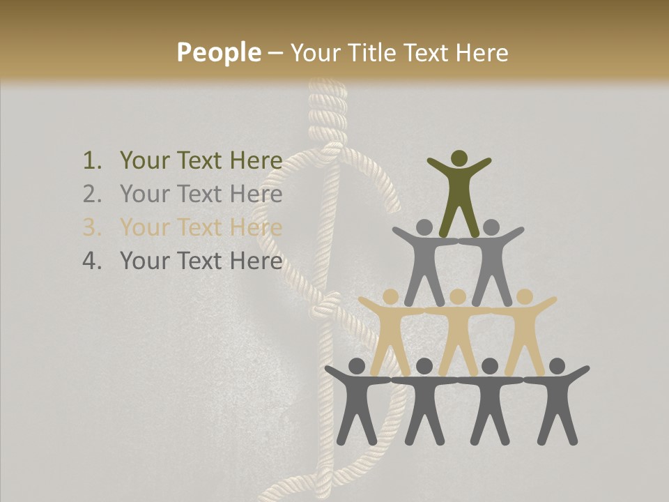 Capital Knot Hangman PowerPoint Template