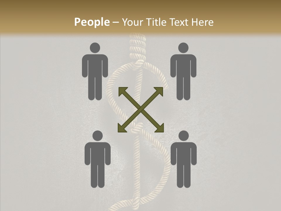 Capital Knot Hangman PowerPoint Template