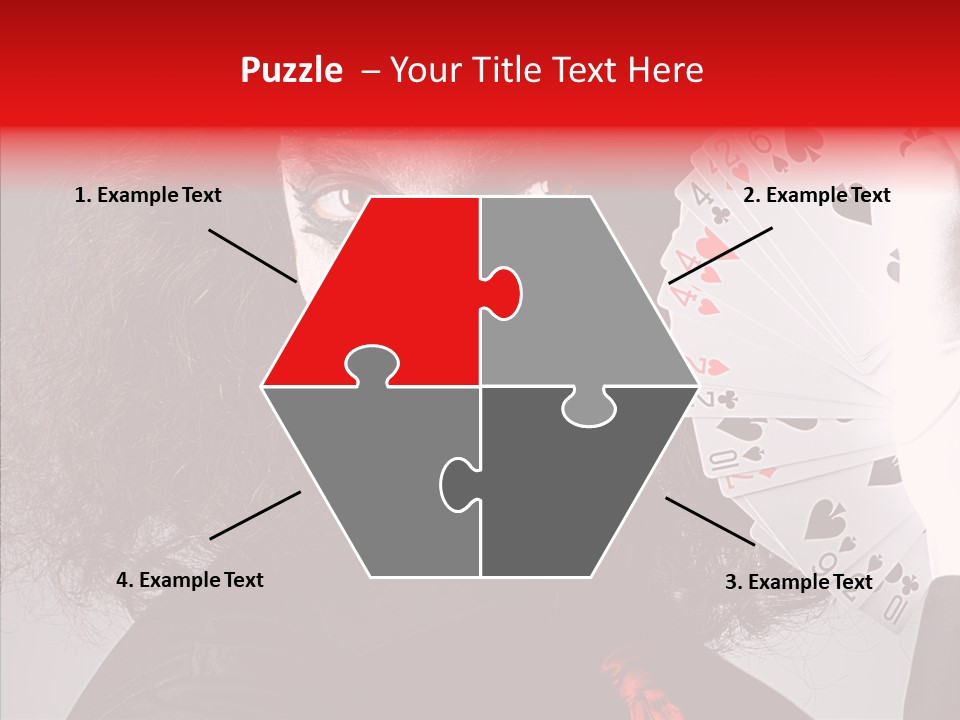 Masquerade Mystery Joker PowerPoint Template