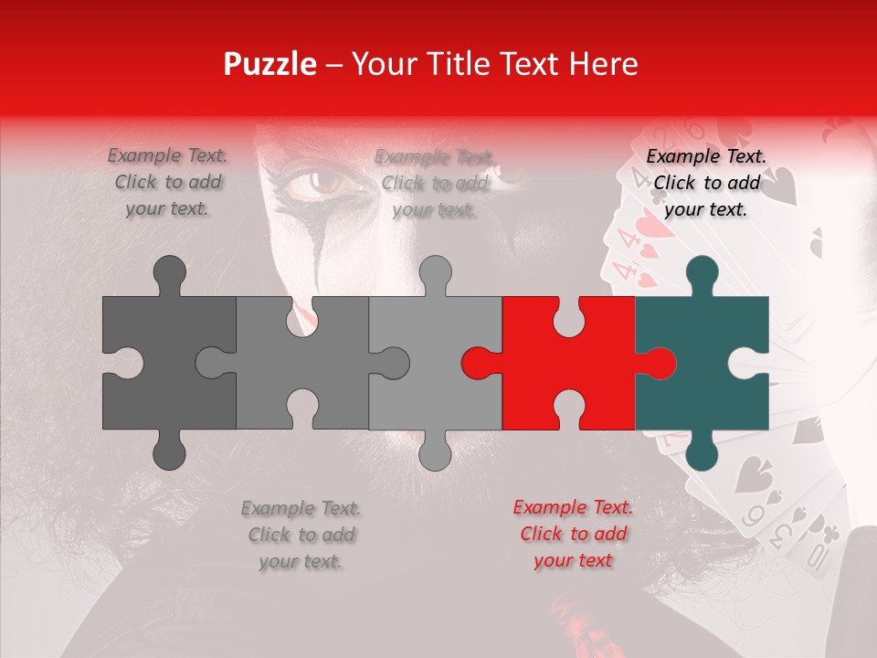 Masquerade Mystery Joker PowerPoint Template