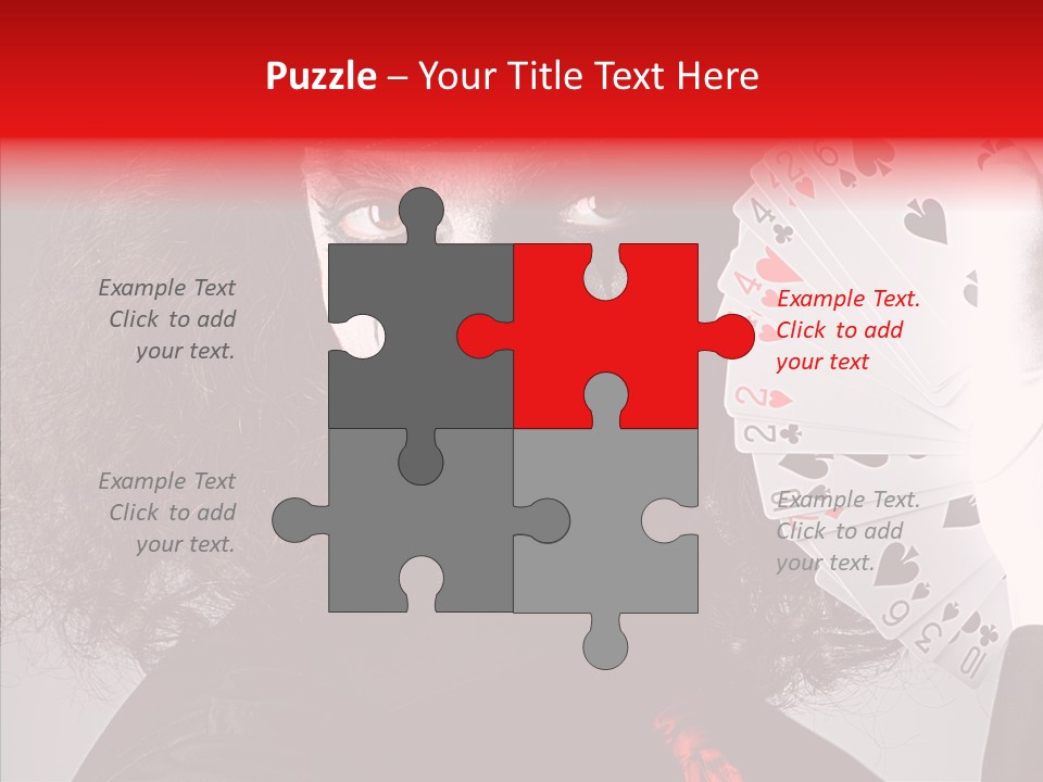 Masquerade Mystery Joker PowerPoint Template