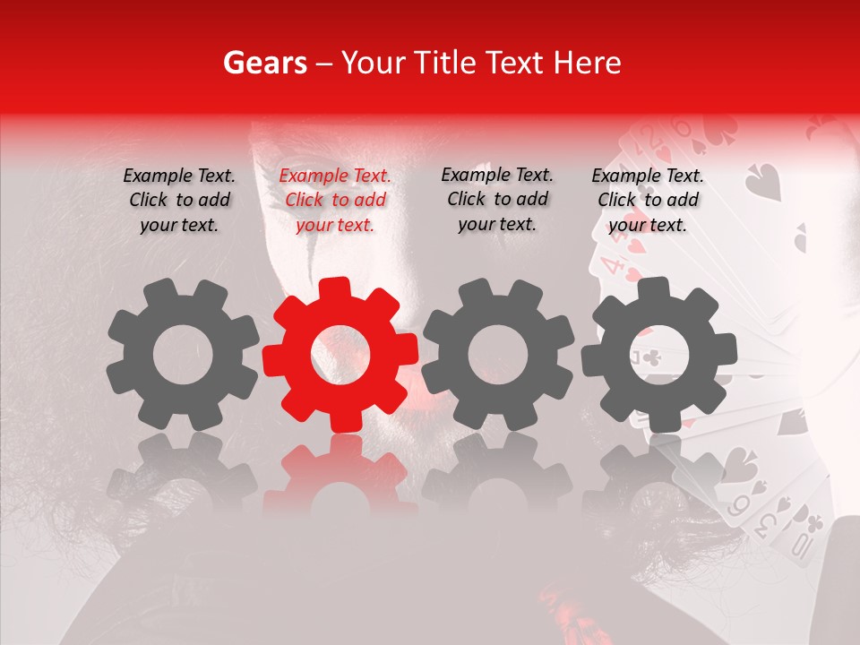 Masquerade Mystery Joker PowerPoint Template