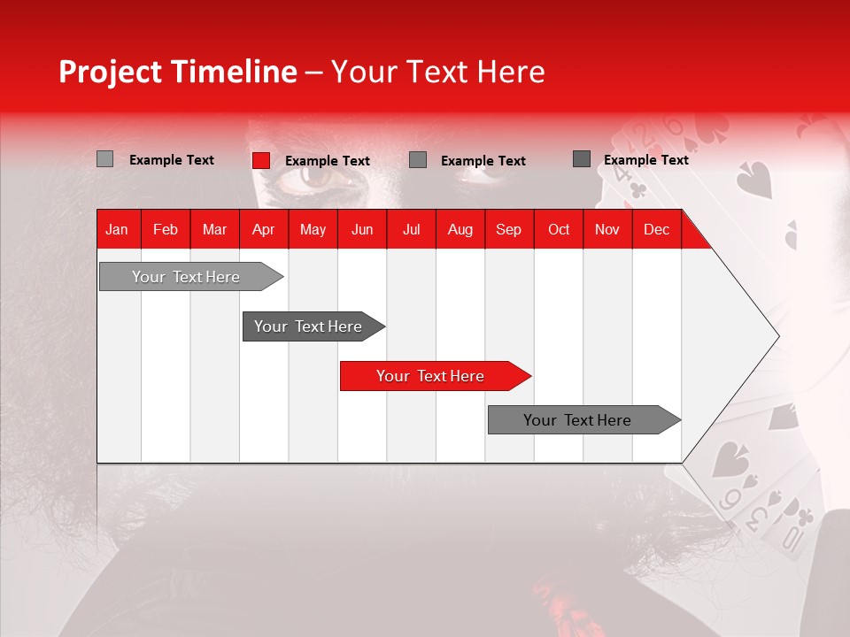 Masquerade Mystery Joker PowerPoint Template