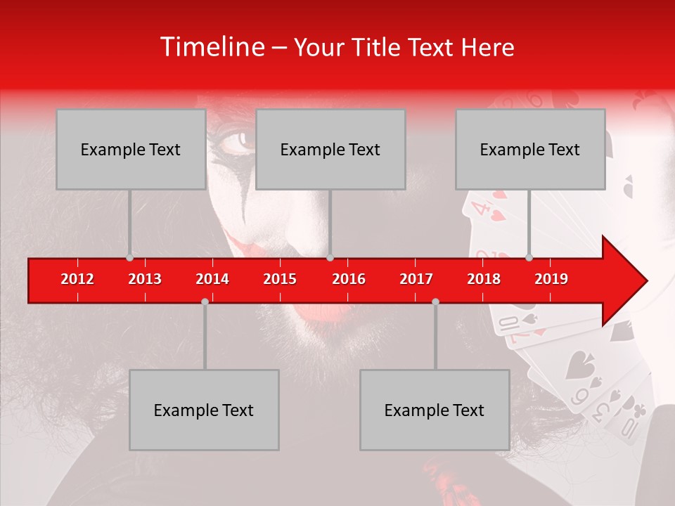 Masquerade Mystery Joker PowerPoint Template