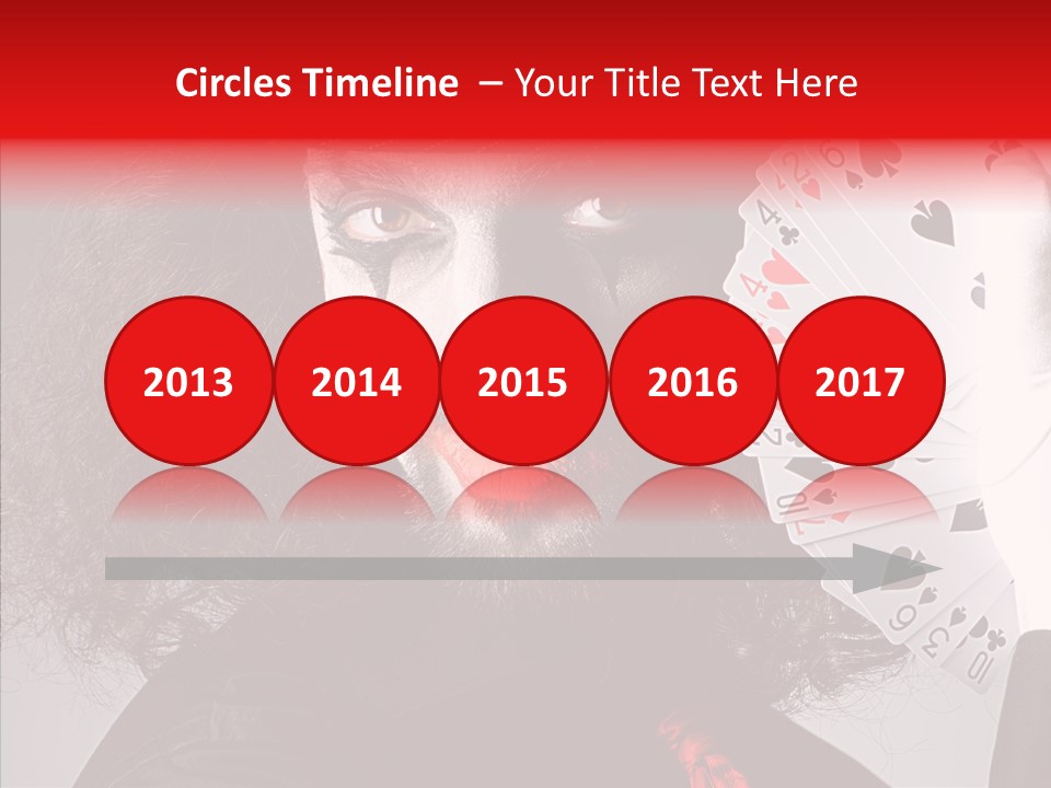 Masquerade Mystery Joker PowerPoint Template