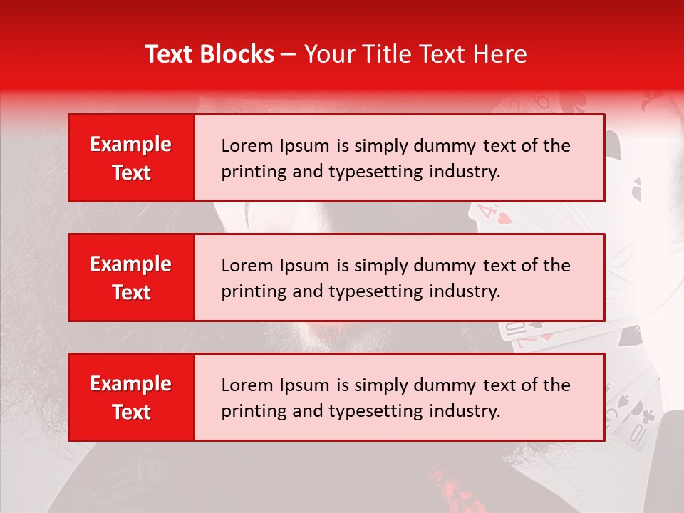 Masquerade Mystery Joker PowerPoint Template