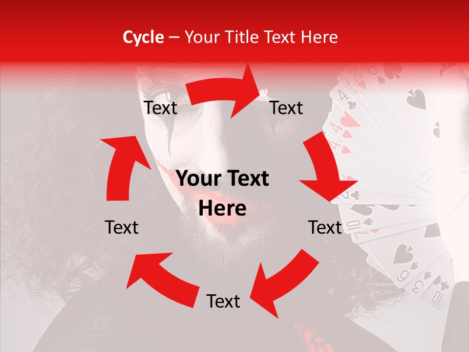 Masquerade Mystery Joker PowerPoint Template