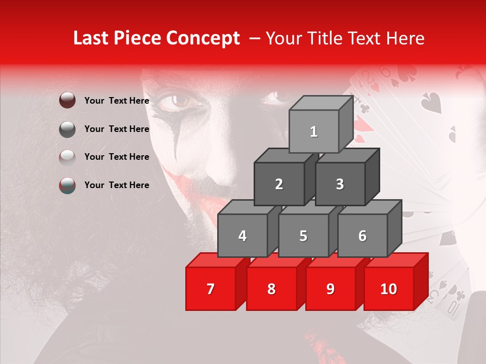 Masquerade Mystery Joker PowerPoint Template