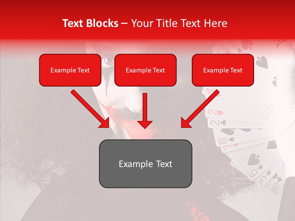 Masquerade Mystery Joker PowerPoint Template