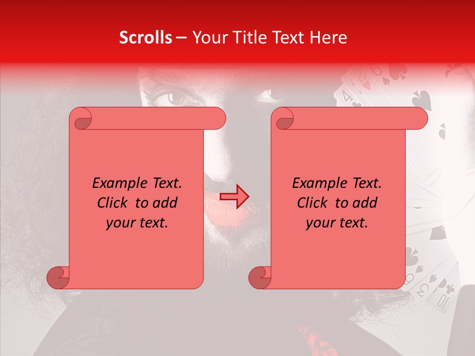 Masquerade Mystery Joker PowerPoint Template