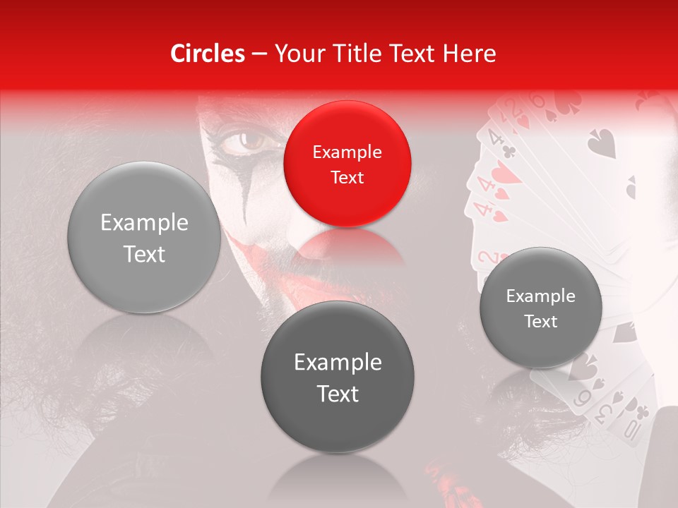 Masquerade Mystery Joker PowerPoint Template