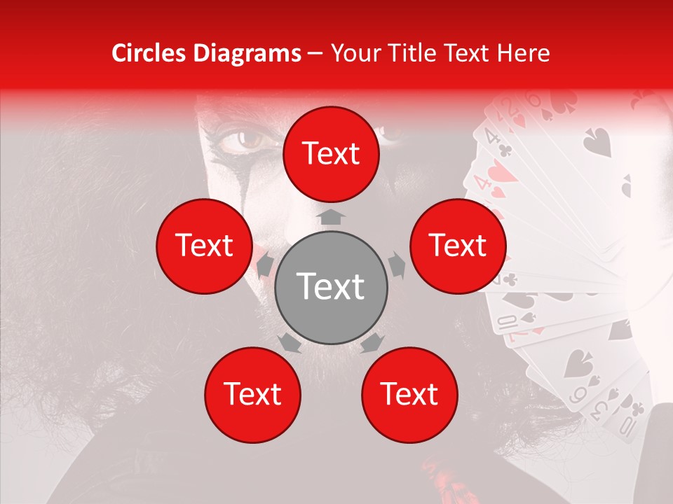 Masquerade Mystery Joker PowerPoint Template