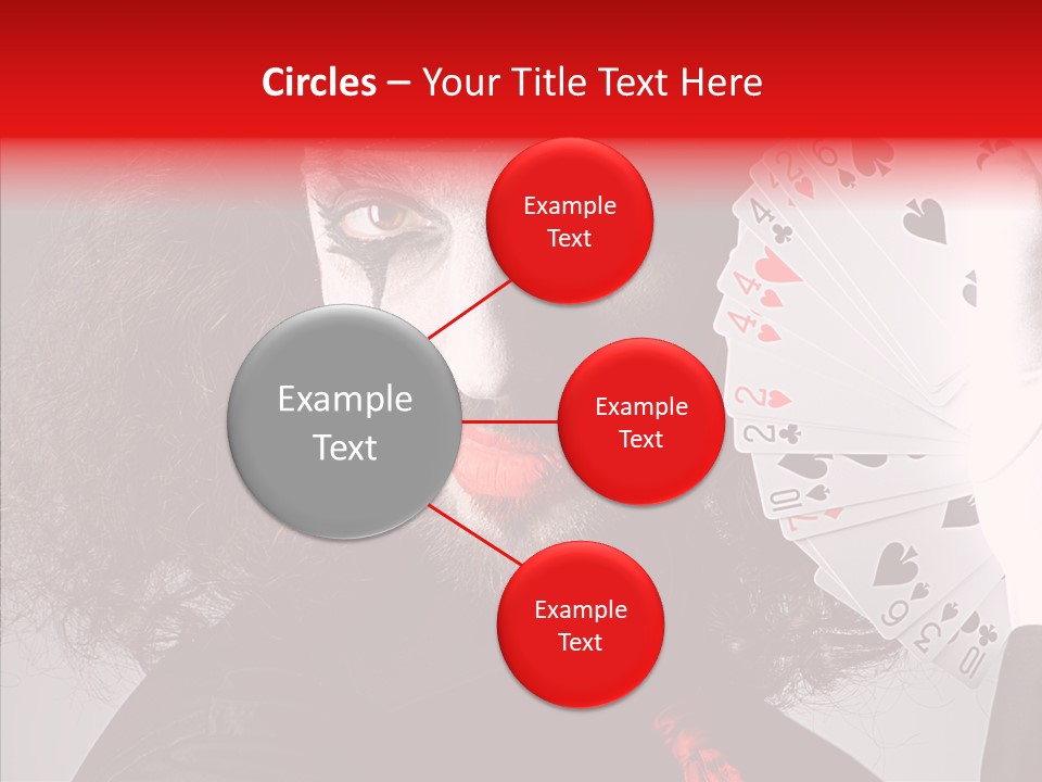 Masquerade Mystery Joker PowerPoint Template