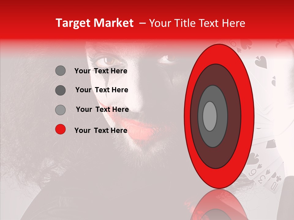 Masquerade Mystery Joker PowerPoint Template