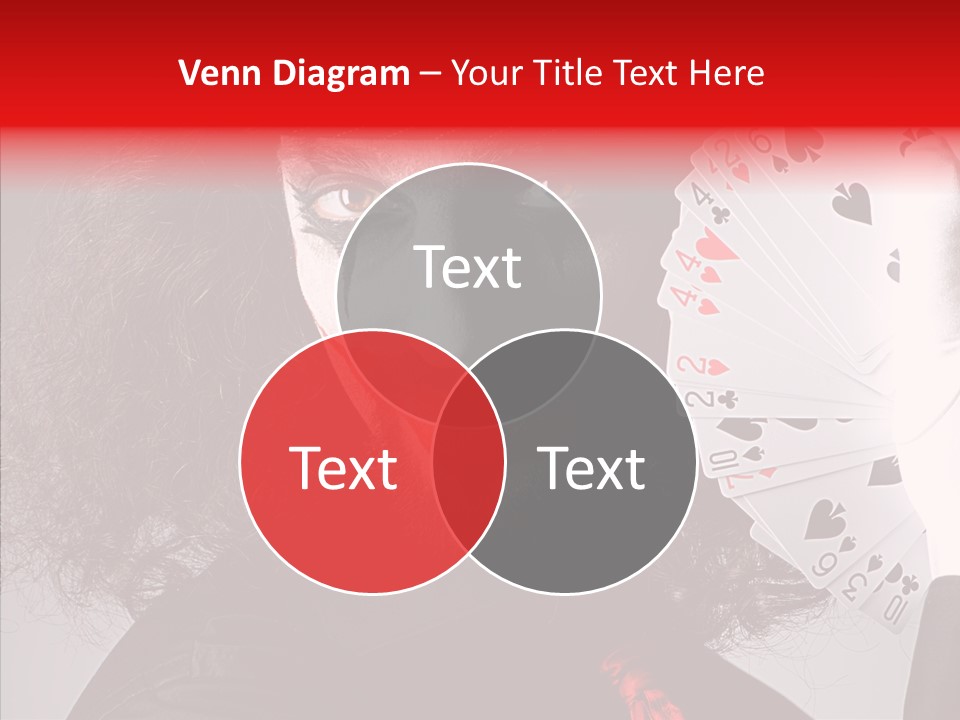 Masquerade Mystery Joker PowerPoint Template