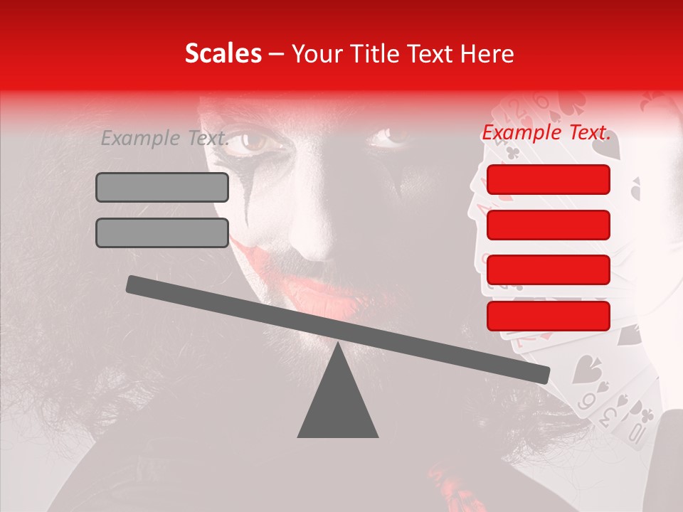 Masquerade Mystery Joker PowerPoint Template