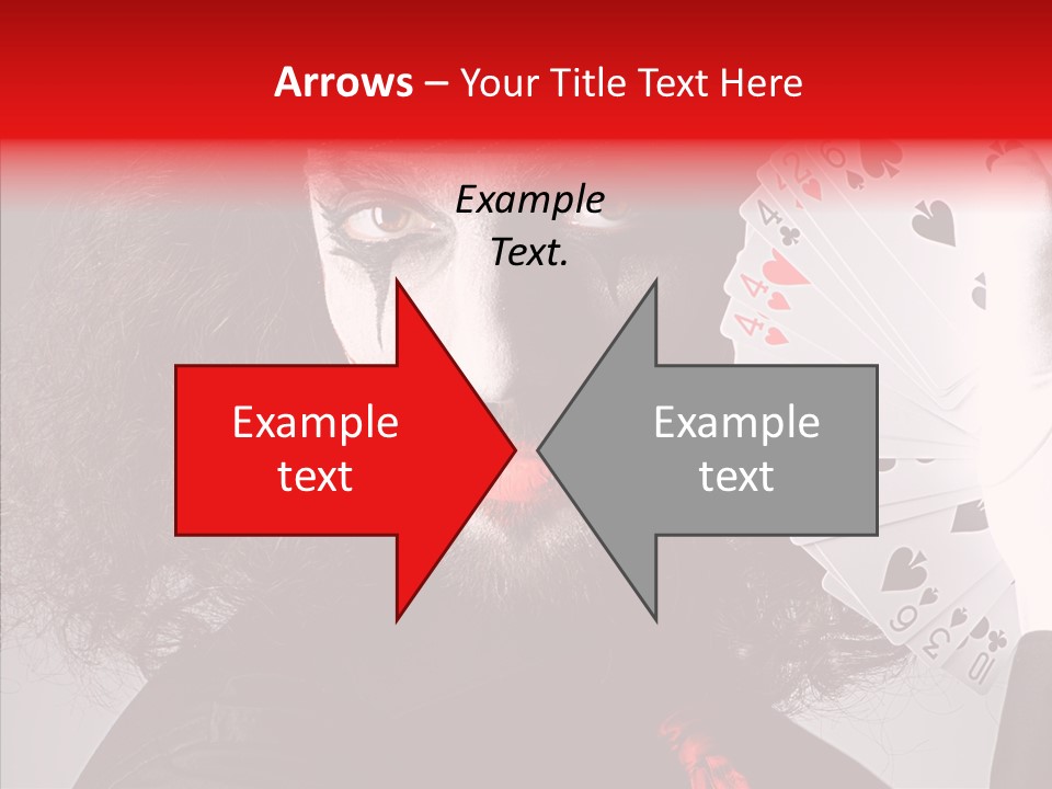 Masquerade Mystery Joker PowerPoint Template