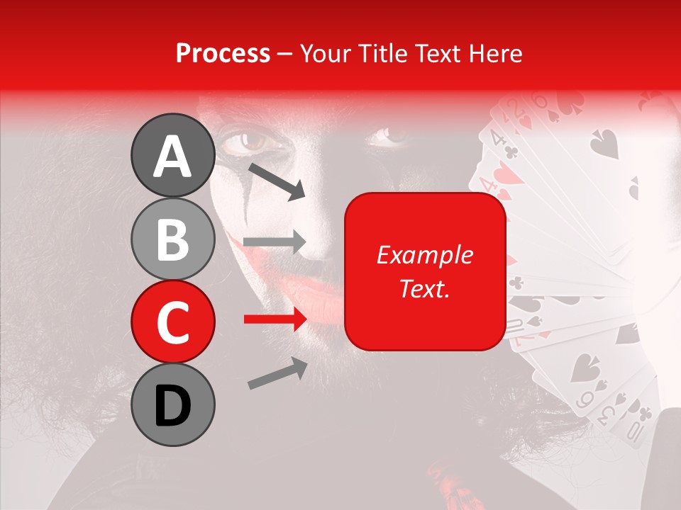 Masquerade Mystery Joker PowerPoint Template