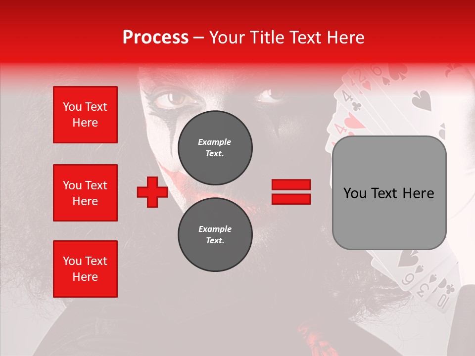 Masquerade Mystery Joker PowerPoint Template
